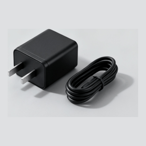 SuperLeafBlower fast charger with its cable