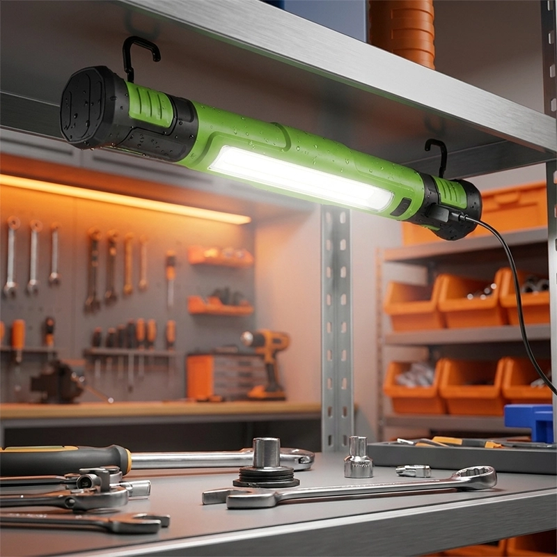 SuperTorch magnetic work light shown clearly